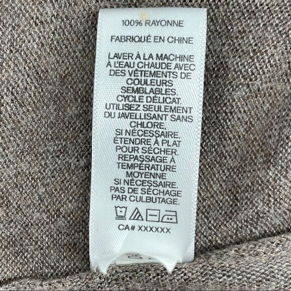 EXPRESS Open Front Waterfall Cardigan - Picture 10 of 10